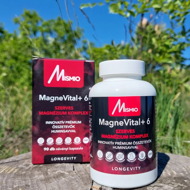 MagneVital+ 6  szerves magnézium  komplex  90 db